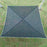 Camping Square Hammock Tree Hanging Bed, Unfolded Size: 4x4x4m - Black - 2