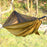 260x140cm Tree Hanging Hammock Camping Bedding with Mosquito Net - Camel - 3