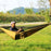 260x140cm Tree Hanging Hammock Camping Bedding with Mosquito Net - Camel - 4