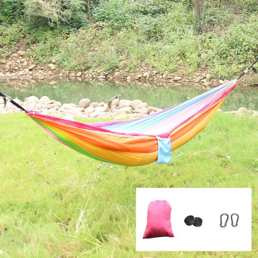 Camping Hanging Hammock Bedding, Unfolded Size: 260x140cm - Multi-Color - 1
