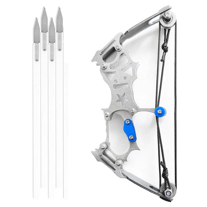 Mini Compound Bow Left / Right Hand Universal Outdoor Shooting Practice Parent-Child Interaction Archery Toy - 1