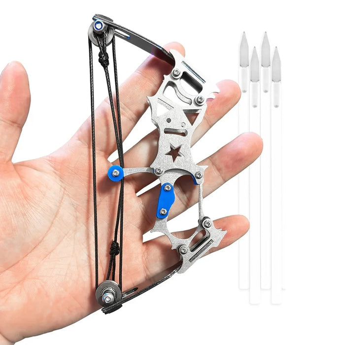 Mini Compound Bow Left / Right Hand Universal Outdoor Shooting Practice Parent-Child Interaction Archery Toy - 2