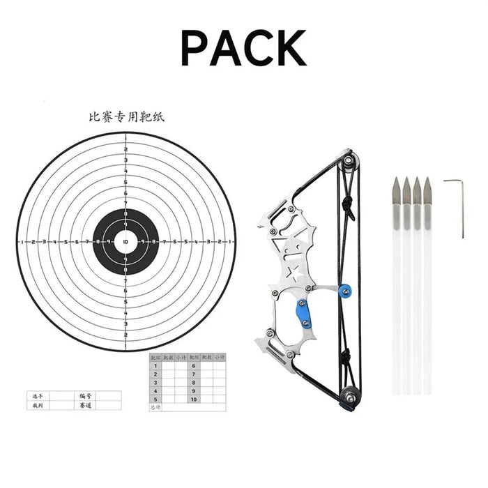 Mini Compound Bow Left / Right Hand Universal Outdoor Shooting Practice Parent-Child Interaction Archery Toy - 6