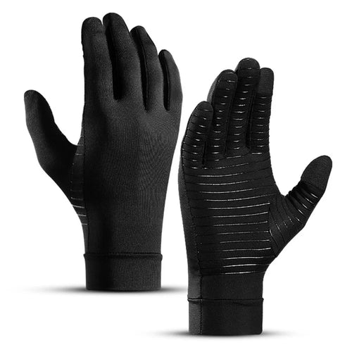 KYNCILOR A0047 1Pair Full Finger Compression Gloves Arthritis Protector for Women/Men Relieve Pain Gloves with Touchscreen Tips for Swelling Rheumatoid - S - 1
