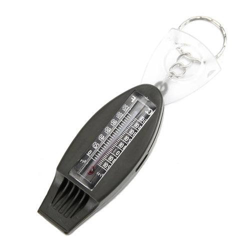 AOTU Multifunction 4 In 1 Survival Tool Whistle Compass Glass Magnifier Thermometer - 1