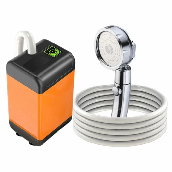 7800mAh Outdoor Camping Electric Shower with 3 Spray Modes - 1