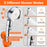 7800mAh Outdoor Camping Electric Shower with 3 Spray Modes - 3