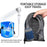 4000mAh Electric Shower Camping Portable Shower Head Pump for Outdoor Hiking Travel - 2
