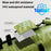 XINDA XD-BAG03NEW 20L Hiking Backpack Mountaineering Storage Bag for Men Women - Green - 3