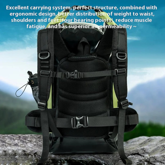 XINDA XD-BAG03NEW 20L Hiking Backpack Mountaineering Storage Bag for Men Women - Green - 4