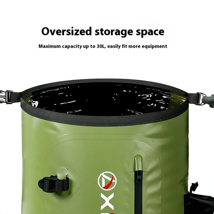 XINDA XD-BAG03NEW 20L Hiking Backpack Mountaineering Storage Bag for Men Women - Green - 7