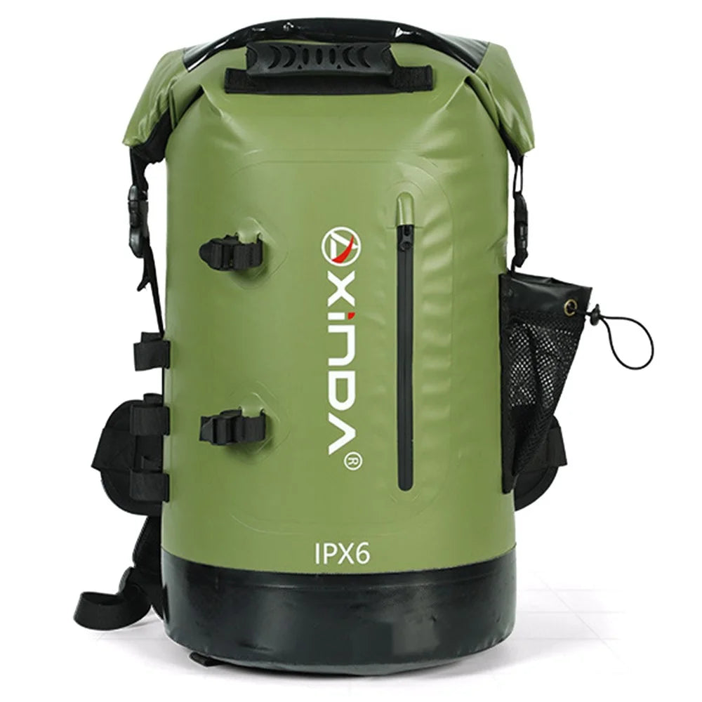 XINDA XD-BAG03NEW 30L Hiking Backpack Mountaineering Storage Bag for Men Women - Green - 1