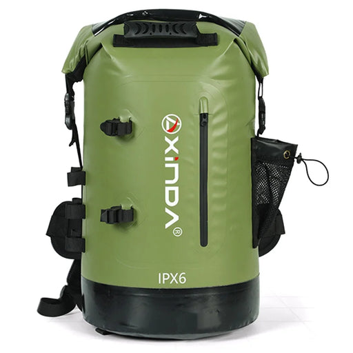XINDA XD-BAG03NEW 30L Hiking Backpack Mountaineering Storage Bag for Men Women - Green - 1