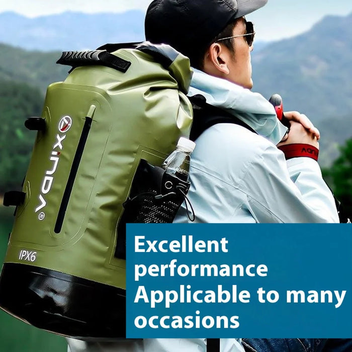 XINDA XD-BAG03NEW 30L Hiking Backpack Mountaineering Storage Bag for Men Women - Green - 6