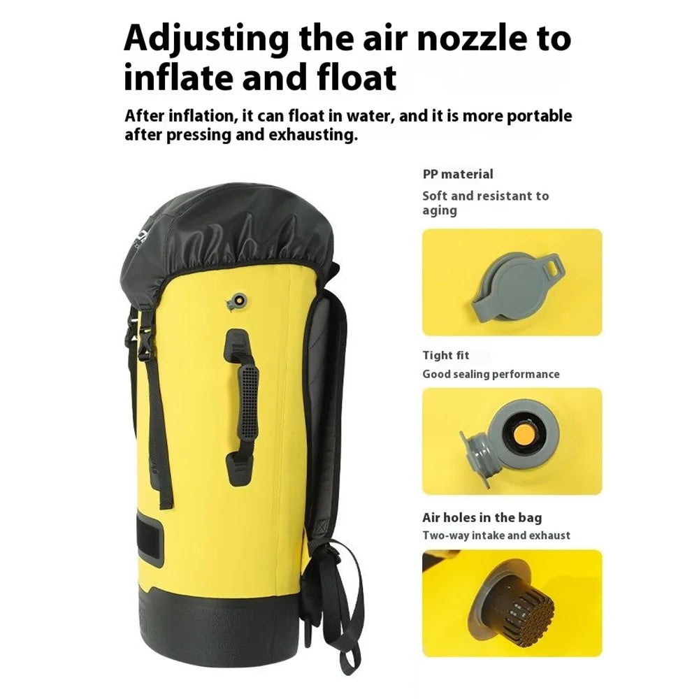 XINDA XD-BAG20 45L Outdoor Backpack Aerial Work Tool Storage Bag Waterproof Pouch Toolkit Utility Organizer - 4