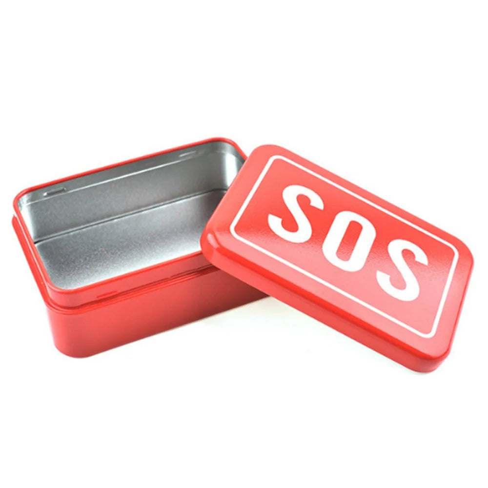 AOTU AT9016 Iron Storage Case Emergency Tool Box Shock-Resistant Outdoor SOS Box - 2