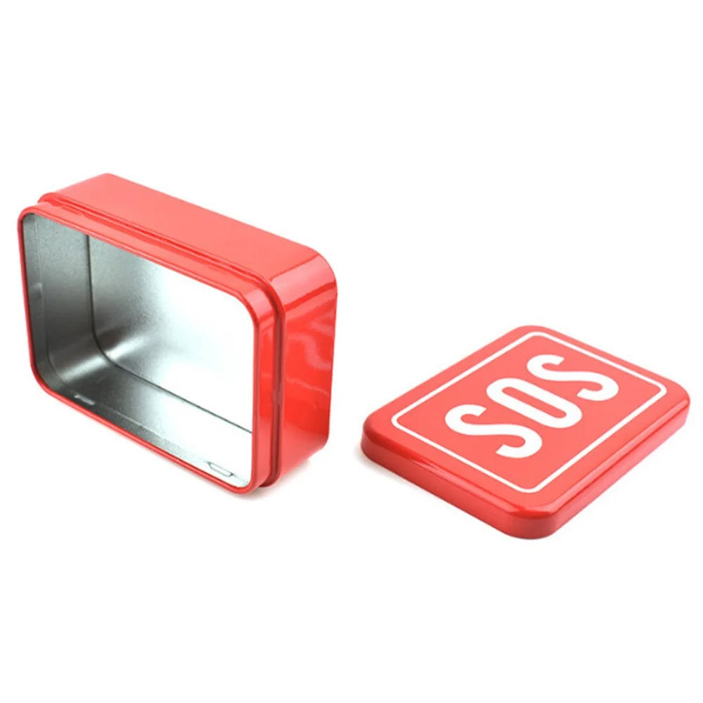 AOTU AT9016 Iron Storage Case Emergency Tool Box Shock-Resistant Outdoor SOS Box - 3