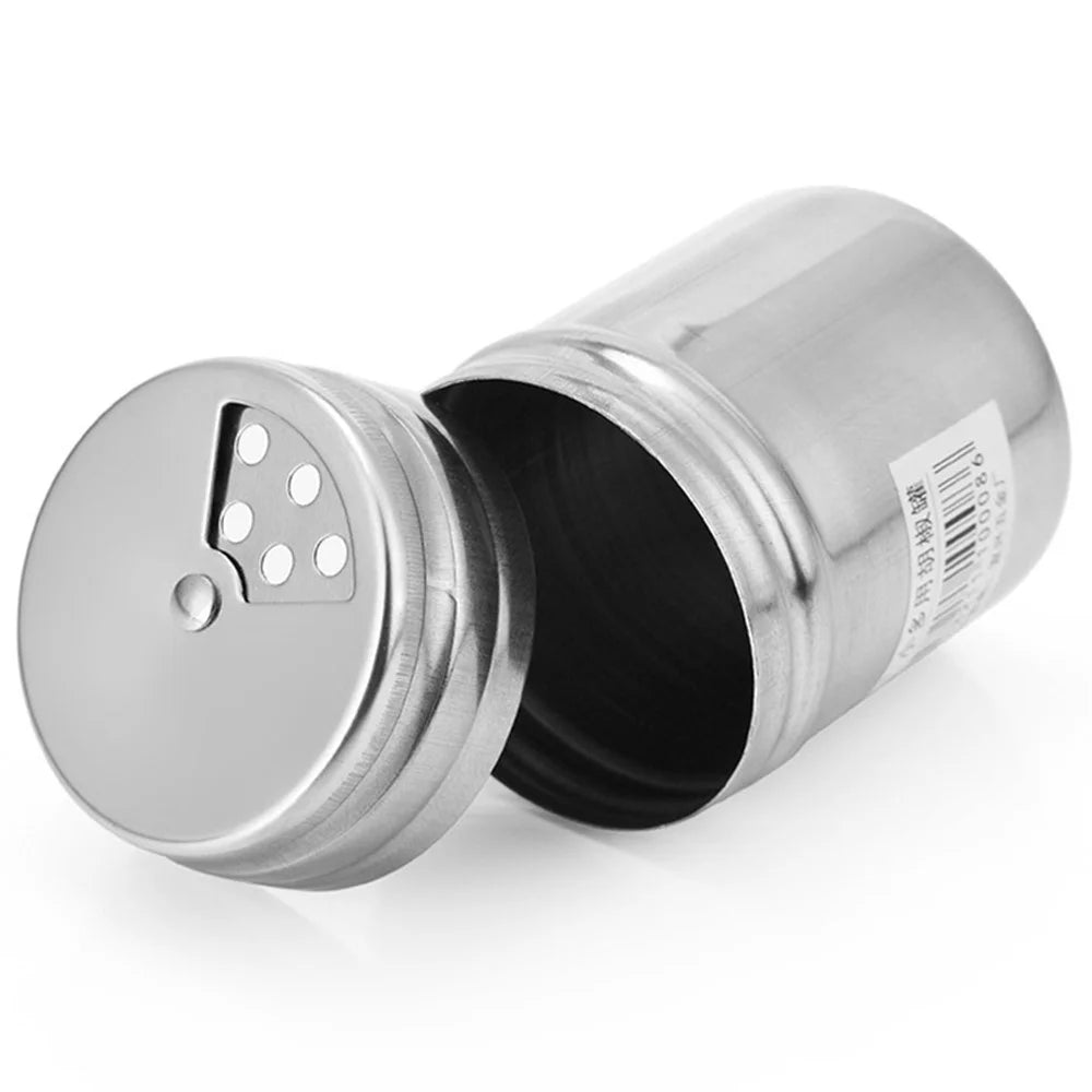 AOTU AT6342 Stainless Steel Seasoning Can Bottle Spice Shaker for Outdoor BBQ Picnic (BPA-Free, No FDA Certified) - 3