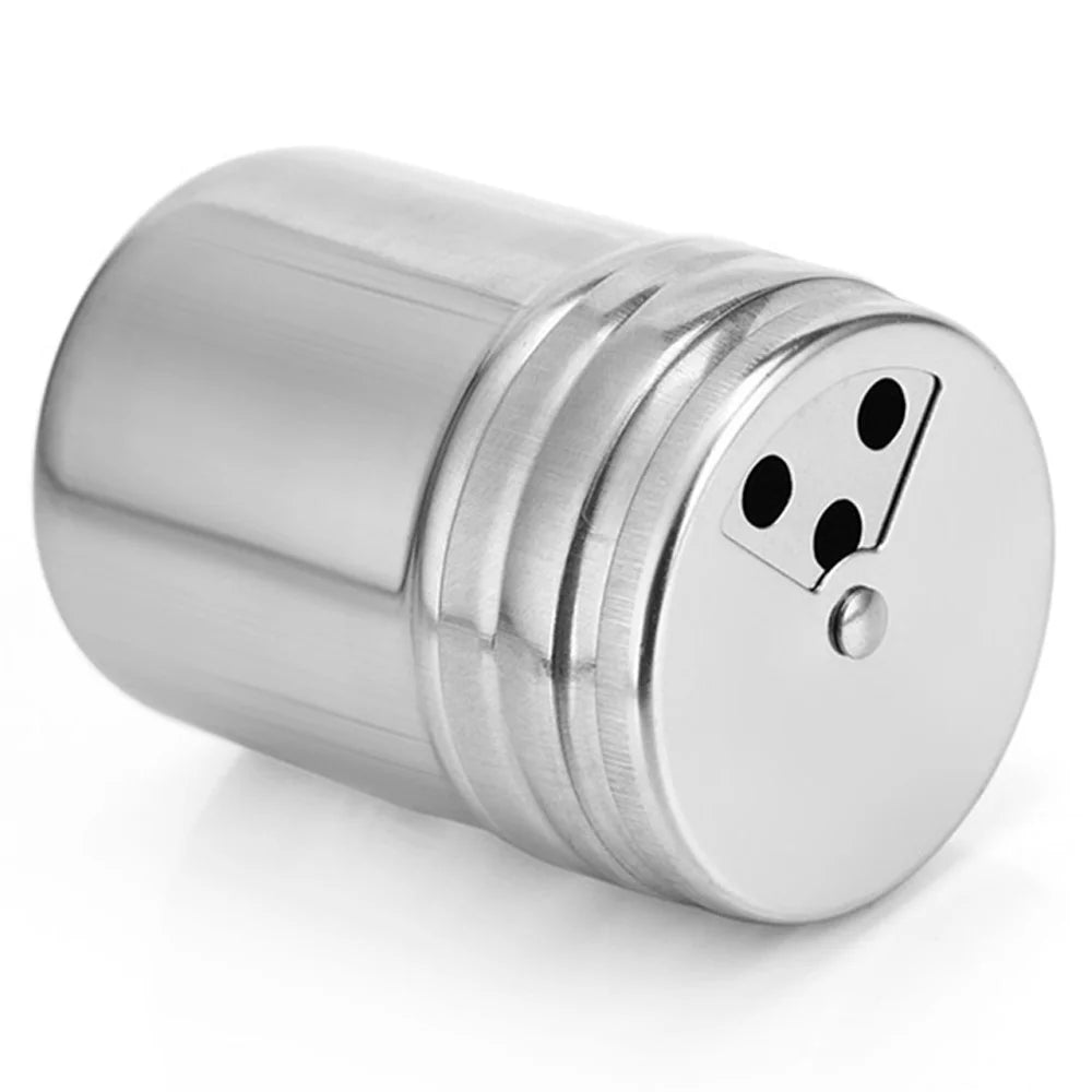 AOTU AT6342 Stainless Steel Seasoning Can Bottle Spice Shaker for Outdoor BBQ Picnic (BPA-Free, No FDA Certified) - 4