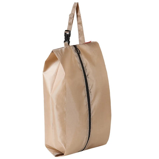 AOTU AT9010 Outdoor Travel Shoes Storage Bag Oxford Cloth Sneakers Sandals Carrying Bag - Khaki - 1