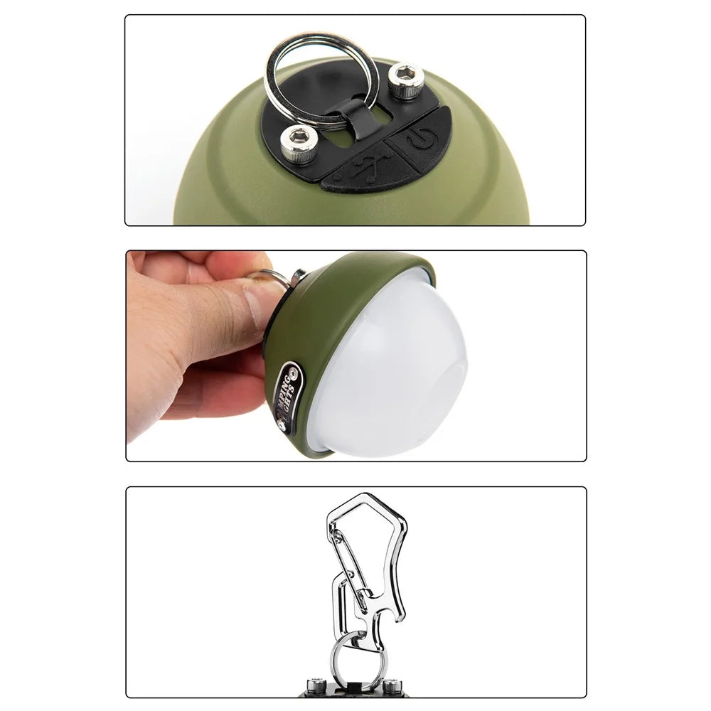 WIDESEA WSDJ-003G 3 Color Modes Outdoor Camping Lantern Tent Hanging LED Light (Without CE) - 7