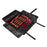 WIDESEA WSDD-S2 Outdoor Camping Tent Accessories Set Aluminum Alloy Hammer Ground Nail Wind Rope Storage Bag Kit - Red - 2