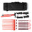 WIDESEA WSDD-S2 Outdoor Camping Tent Accessories Set Aluminum Alloy Hammer Ground Nail Wind Rope Storage Bag Kit - Red - 4