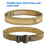 SN-074 Men's Nylon Webbing Belt Thickened Tactical Training Belt with Zinc Alloy Buckle - Black - 5