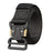 SN-P0102 3.8cm Imitation Nylon Military Waistband Quick Release Tactical Belt for Men, Length: 125cm - Black - 1