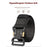 SN-P0102 3.8cm Imitation Nylon Military Waistband Quick Release Tactical Belt for Men, Length: 125cm - Black - 2