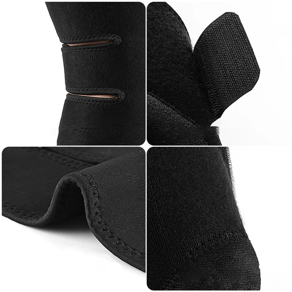 KYNCILOR AB017 Knee Brace Injury Recovery Adjustable Knee Support Knee Compression Protection Sleeve for Men and Women - 6