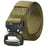 SN-P001 3.8cm Imitation Nylon Elastic Waistband with Quick Release Buckle Men Tactical Belt, Length: 125cm - Green - 1