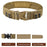 SN-032 100-135cm Oxford Cloth Webbing Belt Magic Tape Tactical Training Work Belt with Plastic Buckle - Khaki - 3