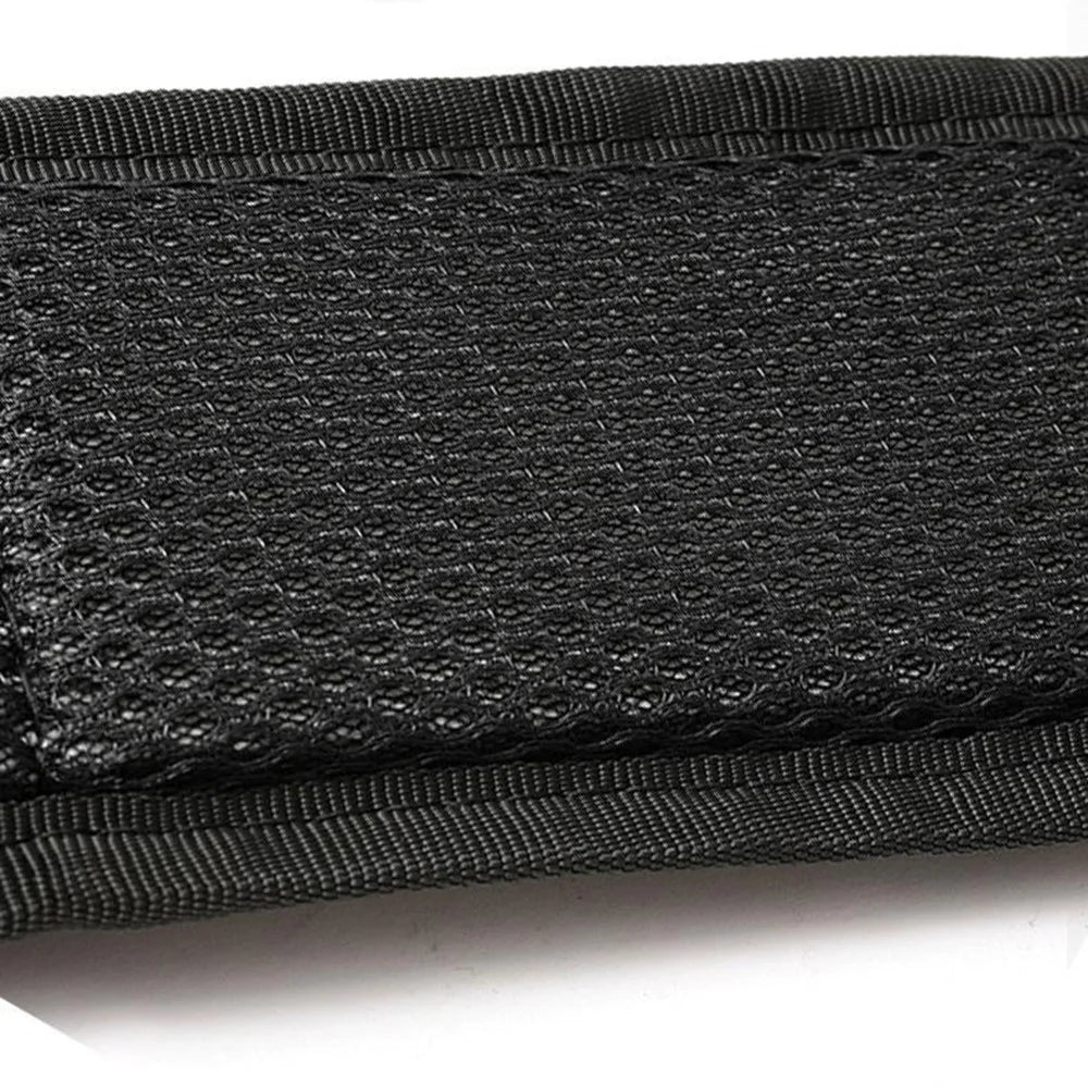 019 Outdoor Tactical Waist Seal Nylon Widen Waist Band with 4 D-Shape Buckles - Black - 5