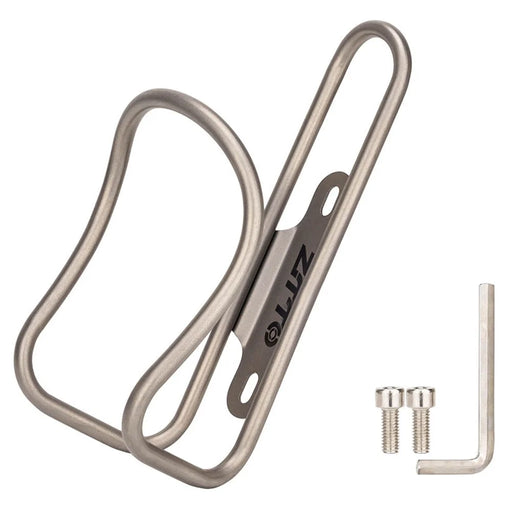 ZTTO Titanium Alloy Water Bottle Cage Road Mountain Bike Water Bottle Holder - Style L - 1