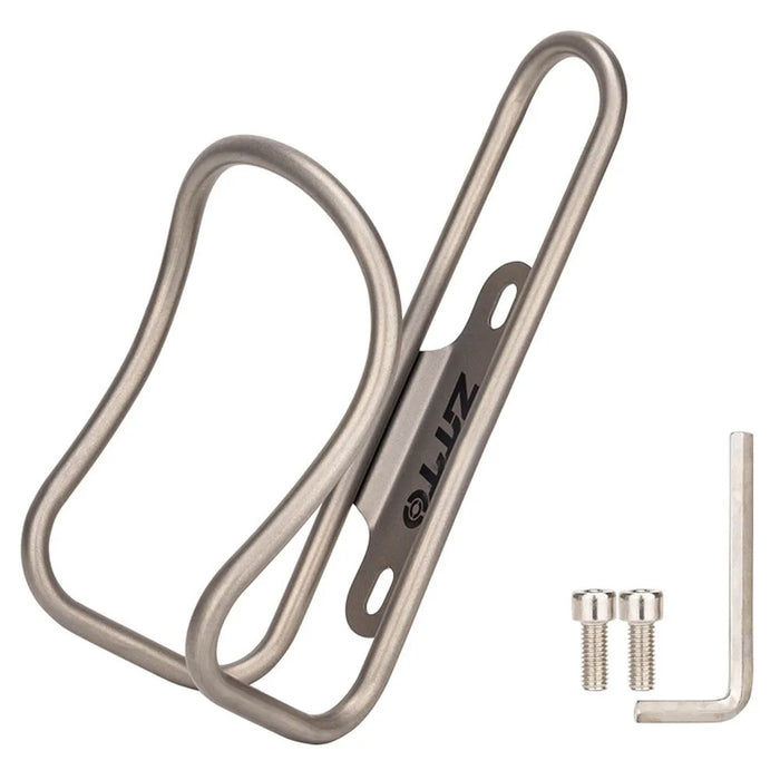 ZTTO Titanium Alloy Water Bottle Cage Road Mountain Bike Water Bottle Holder - Style L - 1