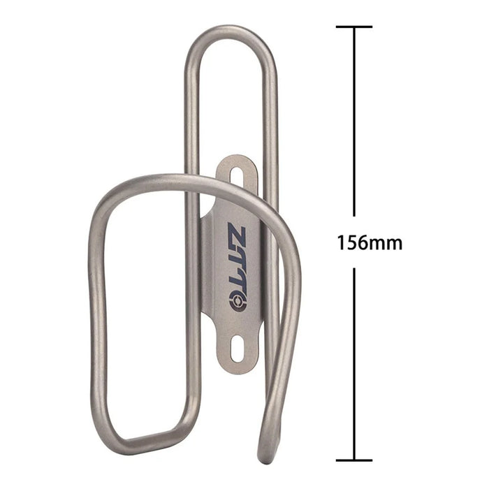 ZTTO Titanium Alloy Water Bottle Cage Road Mountain Bike Water Bottle Holder - Style L - 6