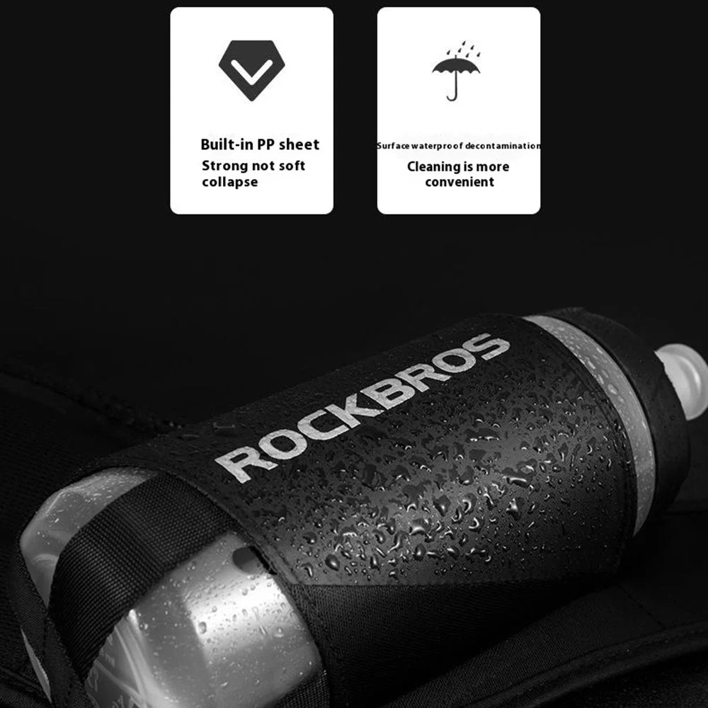 ROCKBROS D45 1L Sports Running Cycling Waist Bag Phone Water Bottle Storage Fanny Pack - 3