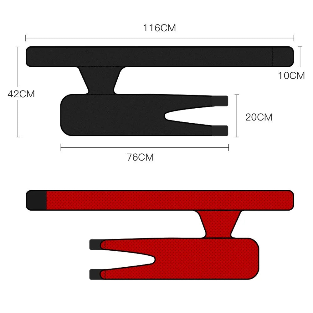 KYNCILOR AB052 Fitness Leg Pad Groin Belt Anti-Strain Breathable Muscle Hip Thigh Protection Strap Weightlifting Exercise Protector - 6