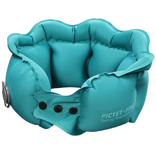PICTET.FINO RH40 Inflatable Neck Pillow Travel-Friendly Portable Neck Pillow - Green - 1