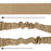 038-1 134-194cm Adjustable Outdoor Gun Sling Two Points Rifle Sling CS Tactical Strap - Black - 5