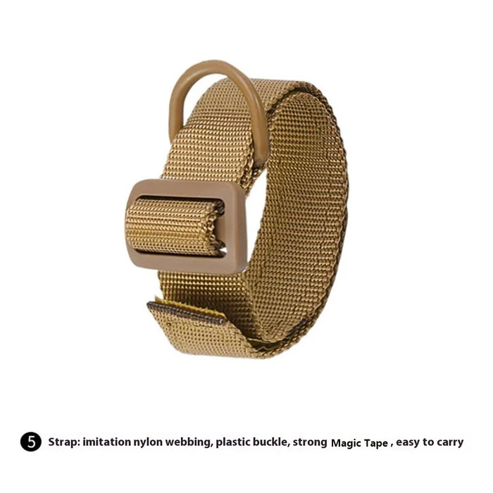 038-1 134-194cm Adjustable Outdoor Gun Sling Two Points Rifle Sling CS Tactical Strap - Black - 7
