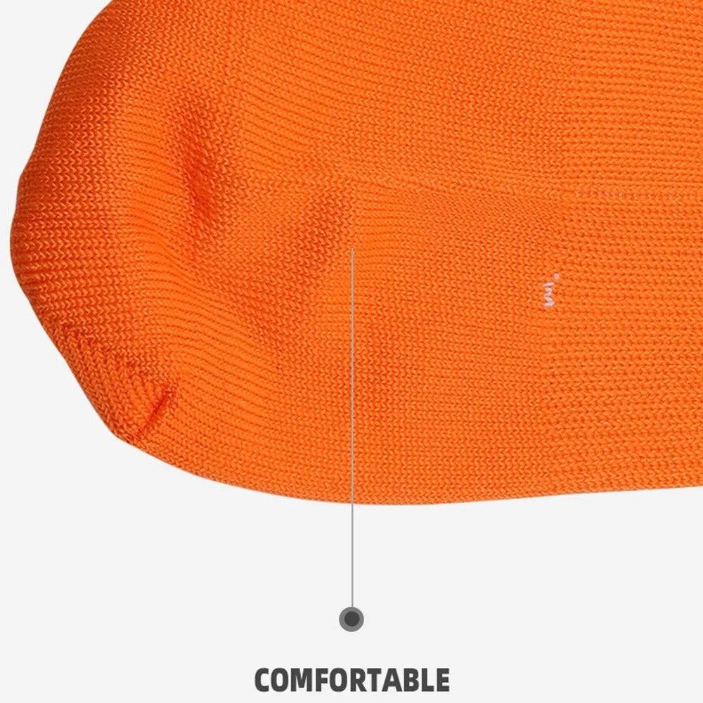 CDP513 1 Pair Adult Soccer Socks Summer Breathable High Tube Anti-Skid Sports Socks - Orange - 3