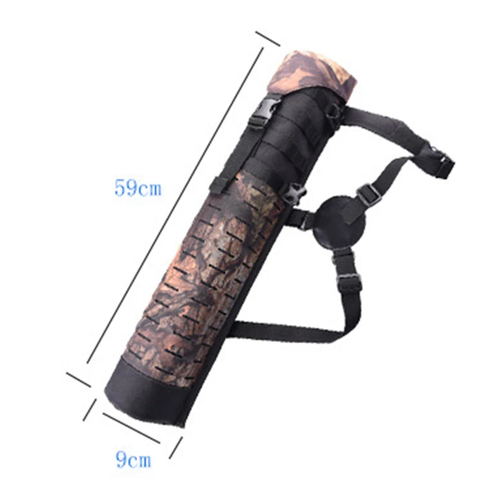 LUCKSTONE JH-ZS003 Outdoor Tactical Arrows Holder Camo Wear-Resistant Archery Quiver Storage Bag - Camouflage - 7