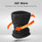 WEST BIKING YP0201436 Elastic Velvet Warm Face Mask Winter Thickened Windproof Face Mask for Cycling - Black - 2