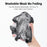 WEST BIKING YP0201436 Elastic Velvet Warm Face Mask Winter Thickened Windproof Face Mask for Cycling - Black - 6