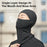 WEST BIKING YP0201439 Winter Fleece Ski Face Mask Outdoor Windproof Warm Headgear - Black - 2