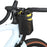 RHINOWALK Wilderness Series 1L Waterproof Nylon Thermal Insulated Water Bottle Bag Bike Stem Bag - Black+Yellow - 2
