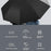 135cm Double Layer Automatic Umbrella Long Handle Umbrella with Sleeve - Blue - 2