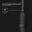 107cm Automatic Long Umbrella 8 Ribs Frosted Handle Umbrella with Sleeve - Black - 2